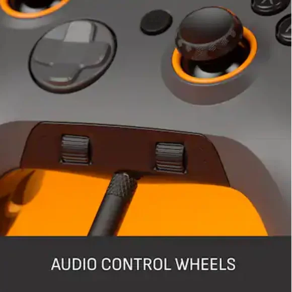 Wireless Controller - Black with Orange Accents Controllers